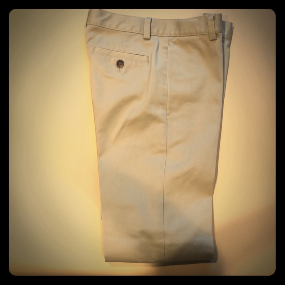 Brooks Brothers Boy Flat Front Non-Iron Chino Pant